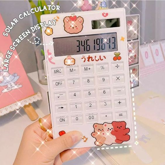 Decal máy tính casio