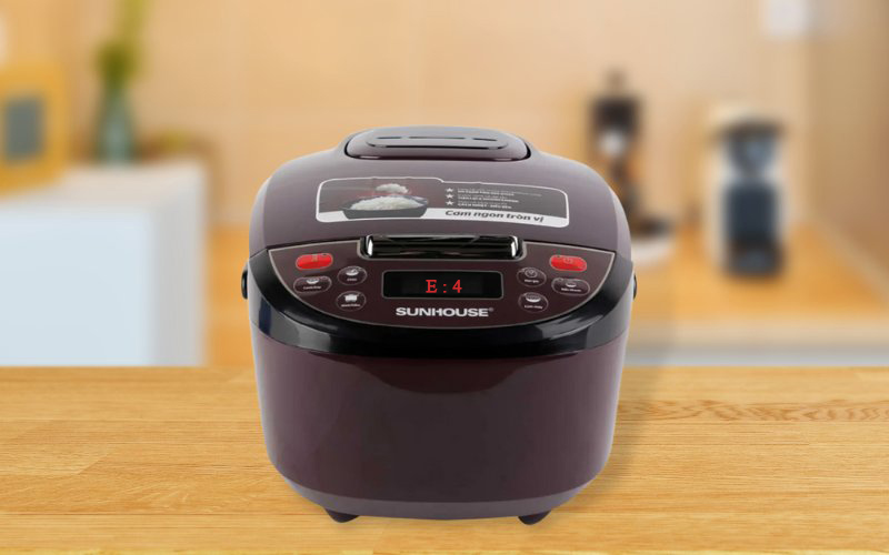 Lỗi E4 nồi cơm điện Sunhouse