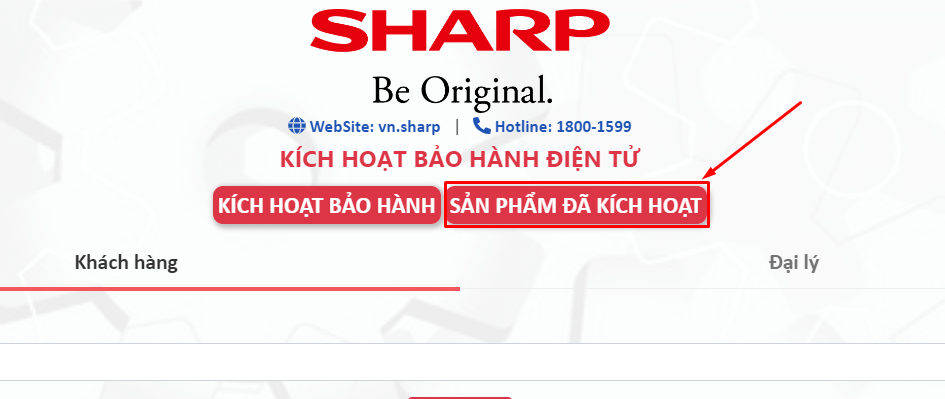 Cách kiểm tra bảo hành điều hòa Sharp qua website