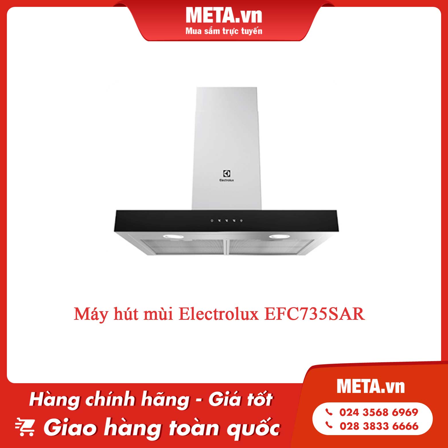 Máy hút mùi Electrolux EFC735SAR
