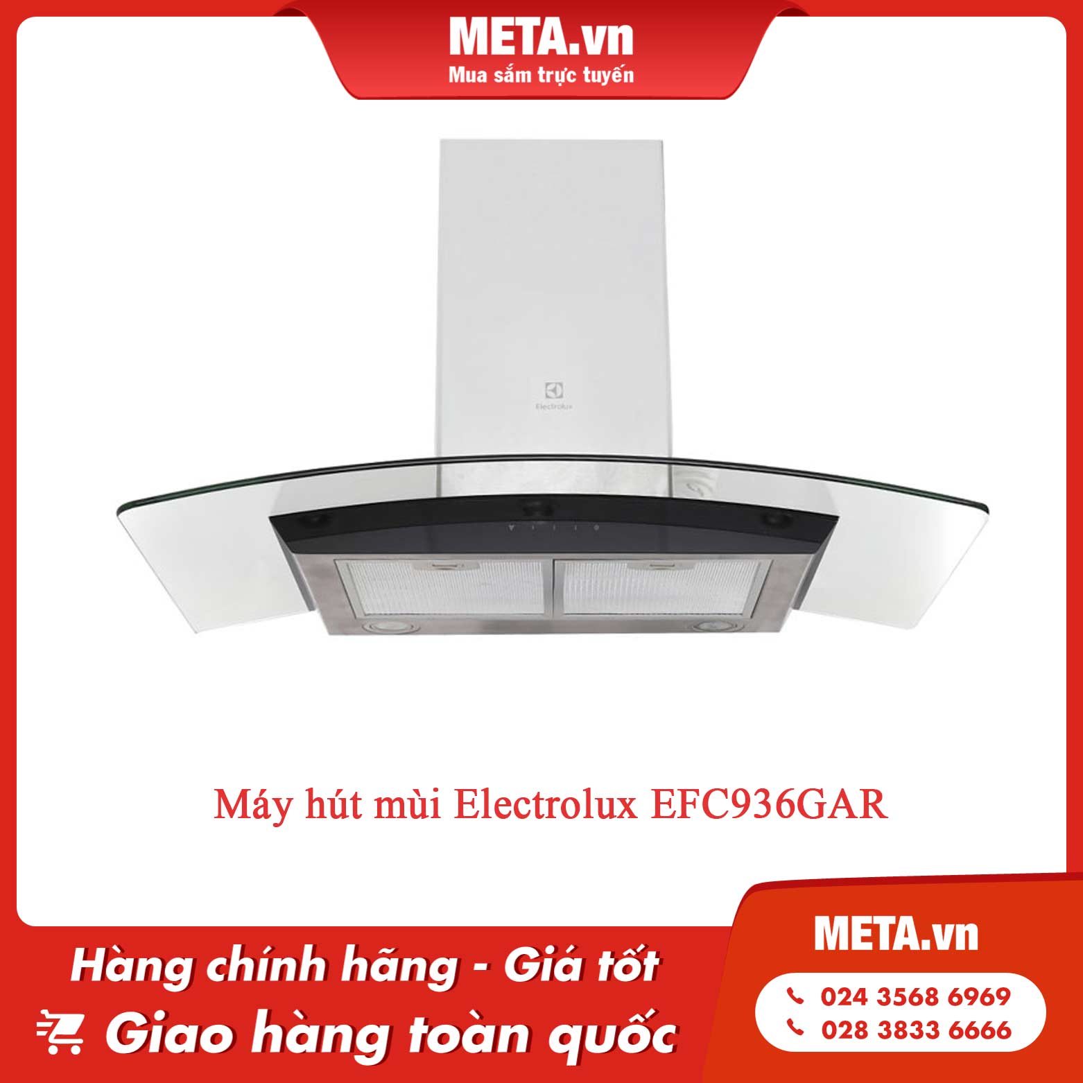 Máy hút mùi Electrolux EFC936GAR