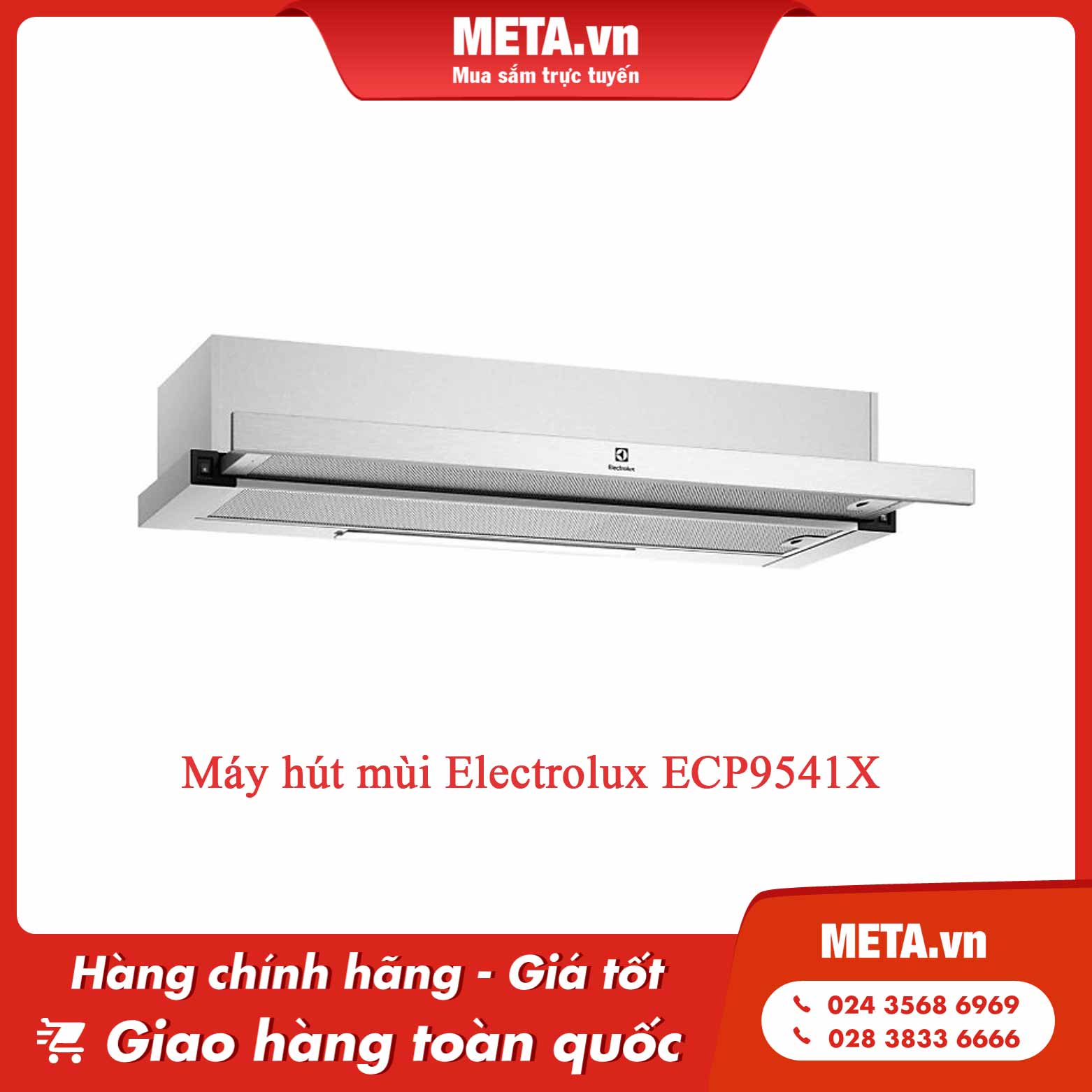 Máy hút mùi Electrolux ECP9541X