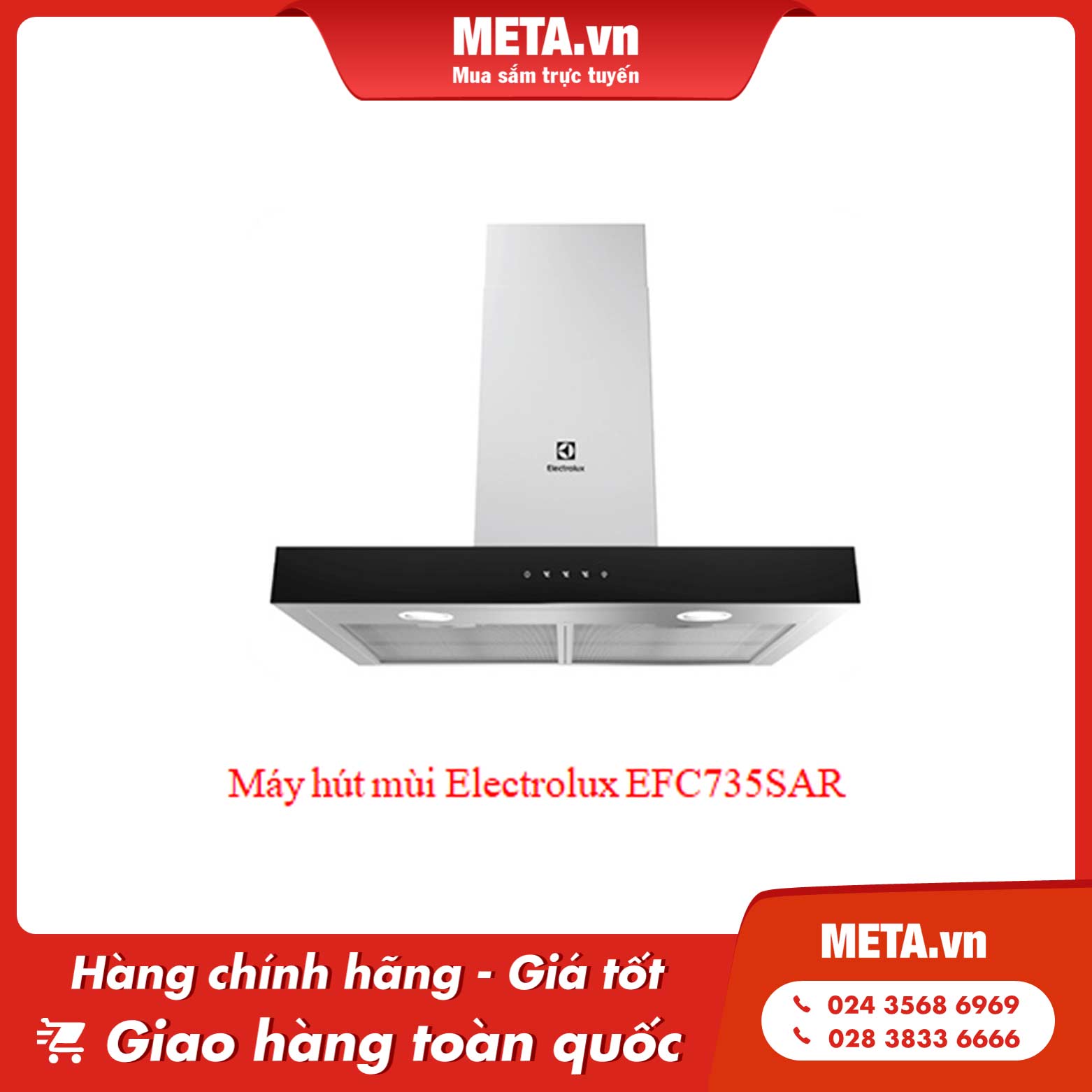 Máy hút mùi Electrolux EFC735SAR