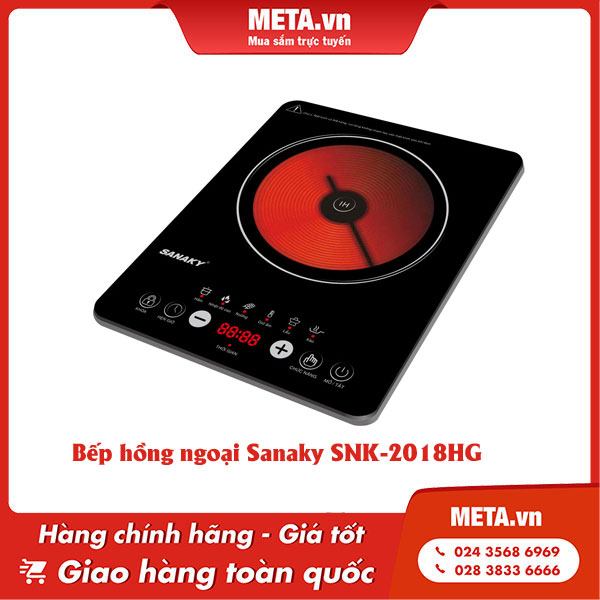 Bếp hồng ngoại Sanaky SNK-2018HG