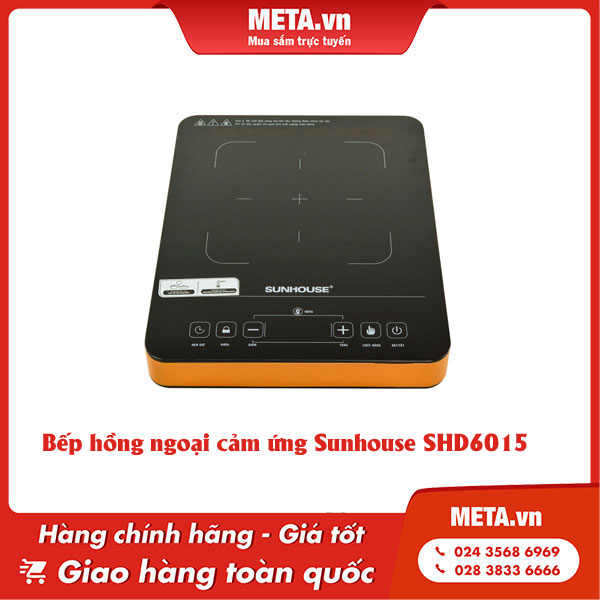 Bếp hồng ngoại cảm ứng Sunhouse SHD6015