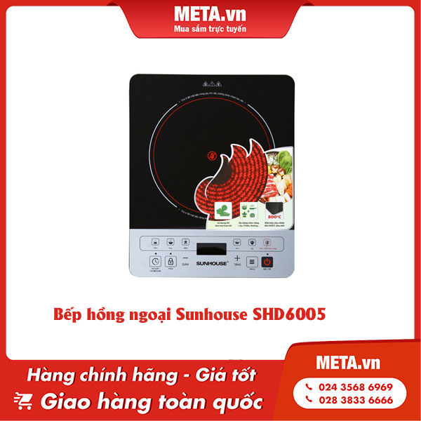 Bếp hồng ngoại Sunhouse SHD6005