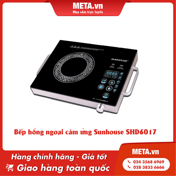 Bếp hồng ngoại cảm ứng Sunhouse SHD6017