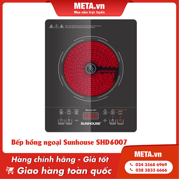Bếp hồng ngoại Sunhouse SHD6007