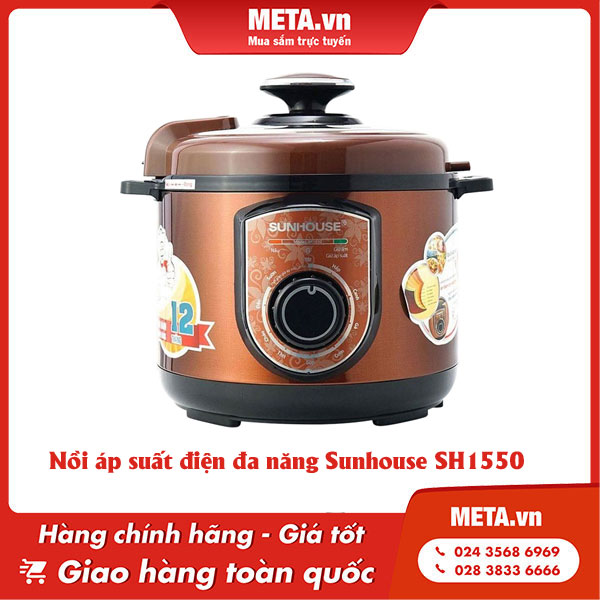 Nồi áp suất điện đa năng Sunhouse SH1550