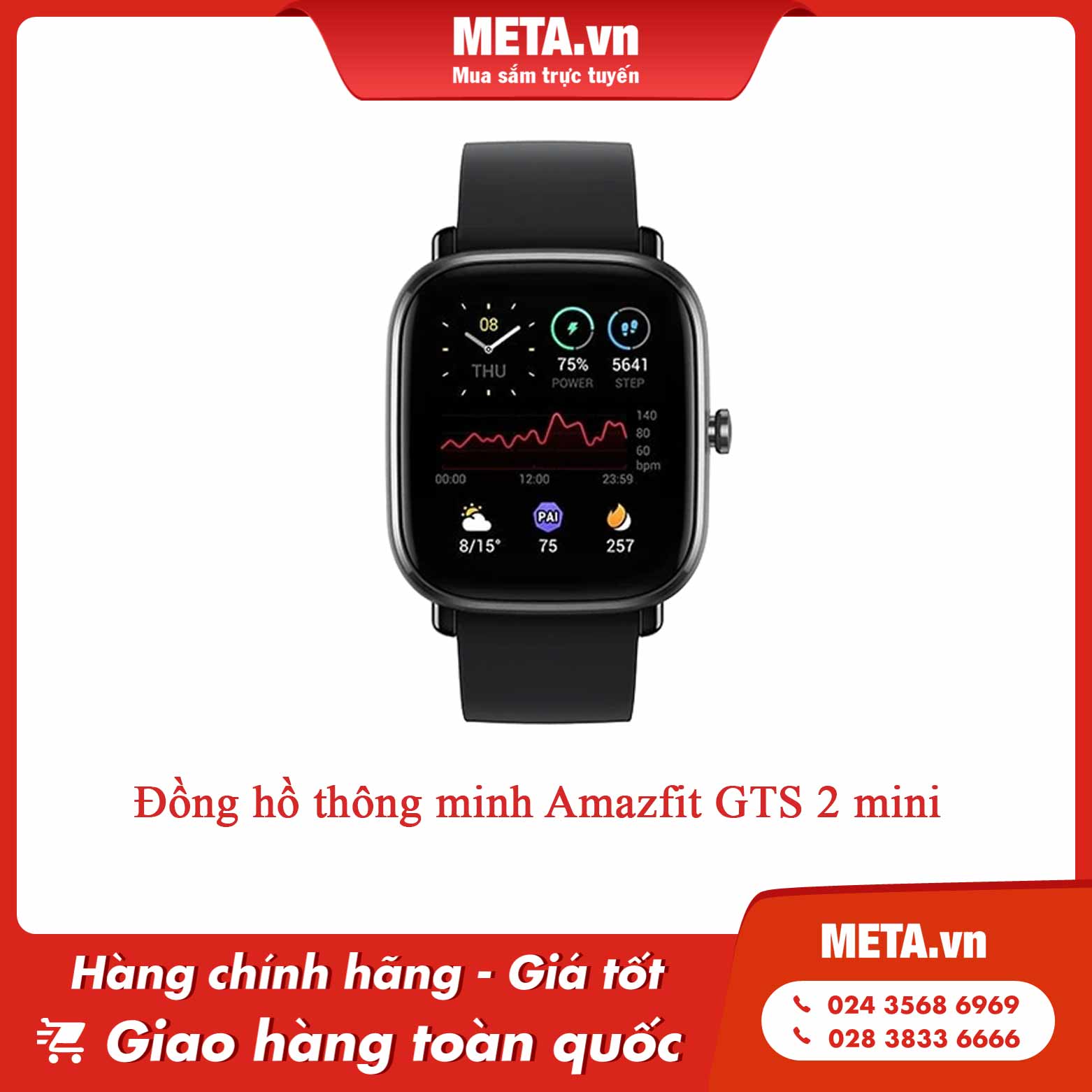 Đồng hồ thông minh Amazfit GTS 2 mini
