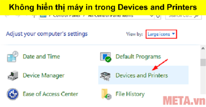 3 Cách sửa lỗi không hiển thị máy in trong Devices and Printers