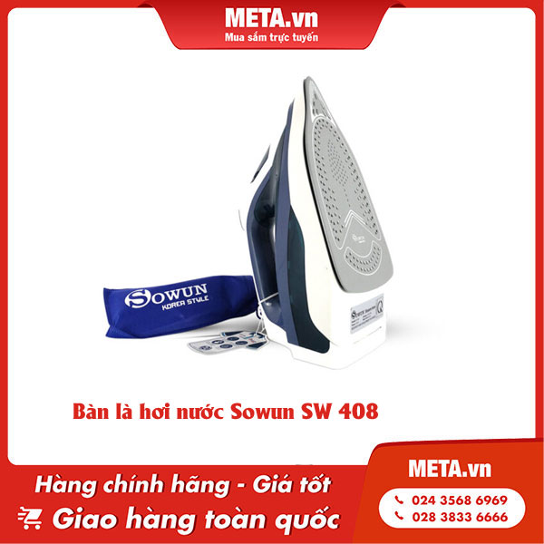 Bàn là hơi nước Sowun SW 408