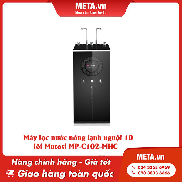 Máy lọc nước nóng lạnh nguội 10 lõi Mutosi MP-C102-MHC