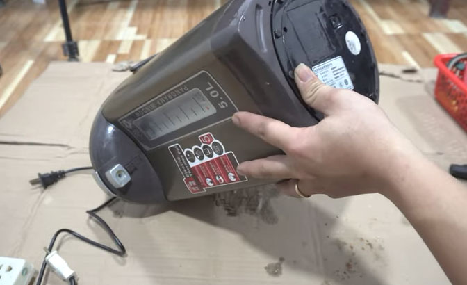Cách sửa bình thủy điện không bơm nước