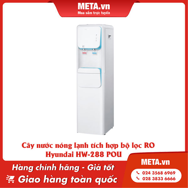 Cây nước nóng lạnh tích hợp bộ lọc RO Hyundai HW-288 POU