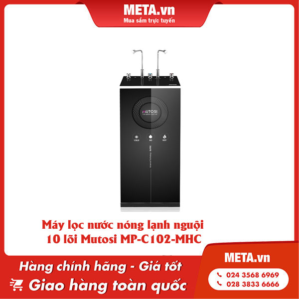 Máy lọc nước nóng lạnh nguội 10 lõi Mutosi MP-C102-MHC