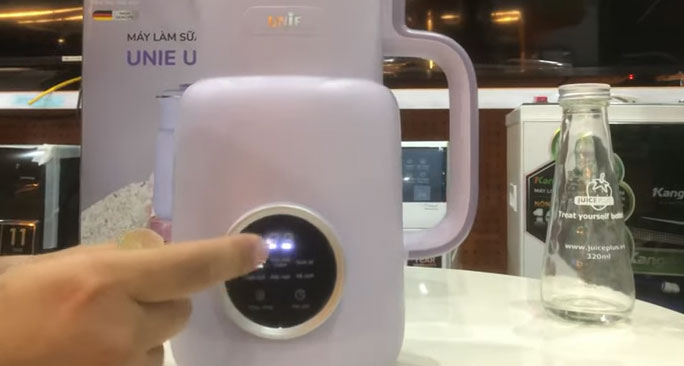 Hướng dẫn cách sử dụng máy làm sữa hạt UNIE UMB08 chi tiết