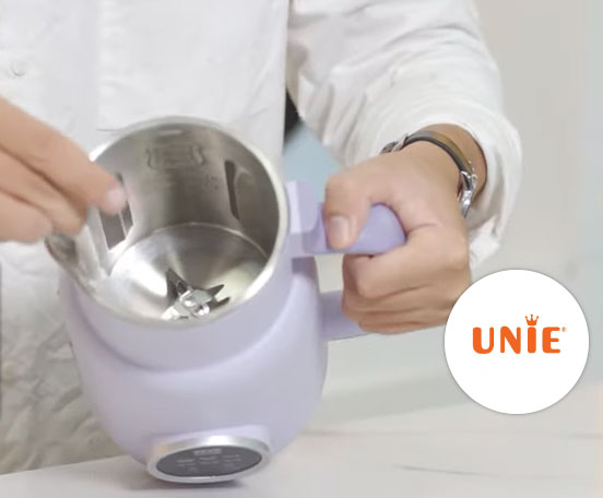 Cách vệ sinh máy làm sữa hạt UNIE UMB08