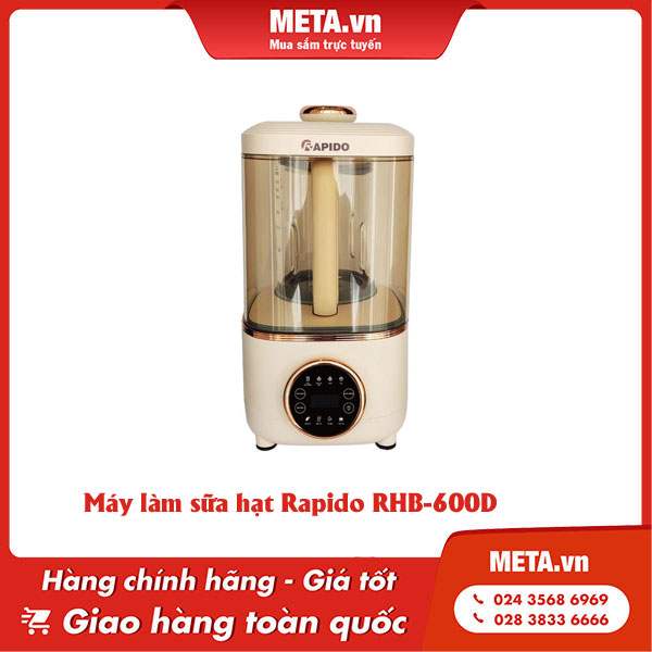 Máy làm sữa hạt của Đức Rapido RHB-600D