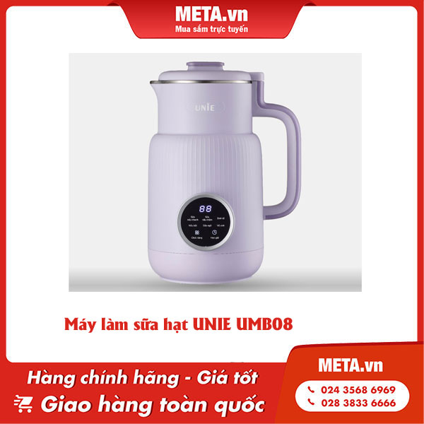 Máy làm sữa hạt mini UNIE UMB08