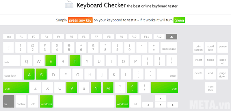 Keyboard Checker