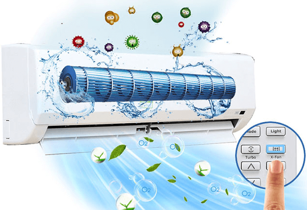 Chế độ X FAN của máy lạnh Electrolux