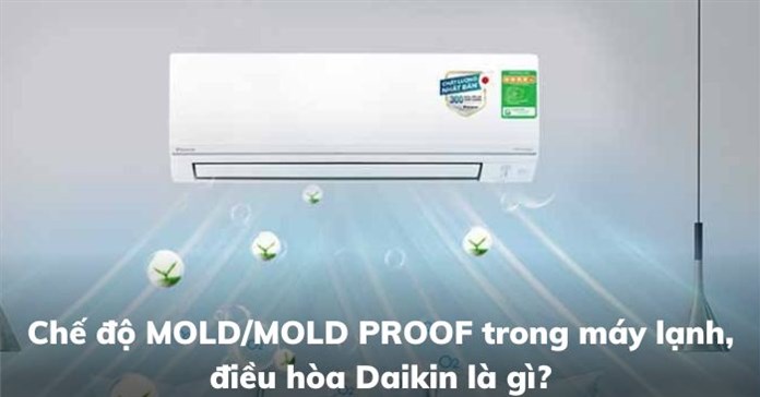 Chế độ MOLD/MOLD PROOF trong máy lạnh, điều hòa Daikin là gì?
