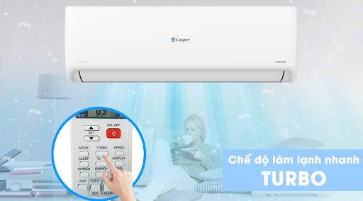Tìm hiểu cơ chế hoạt động của nút TURBO máy lạnh