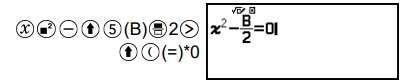 Cách bấm SHIFT SOLVE trên máy tính Casio 880BTG