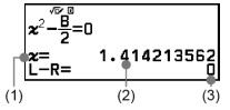 Cách bấm SHIFT SOLVE trên máy tính Casio FX 880BTG