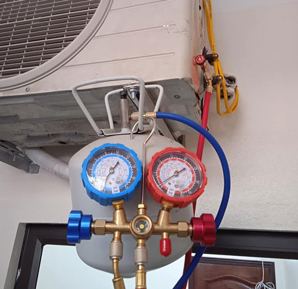 Do thiếu gas hoặc hết gas