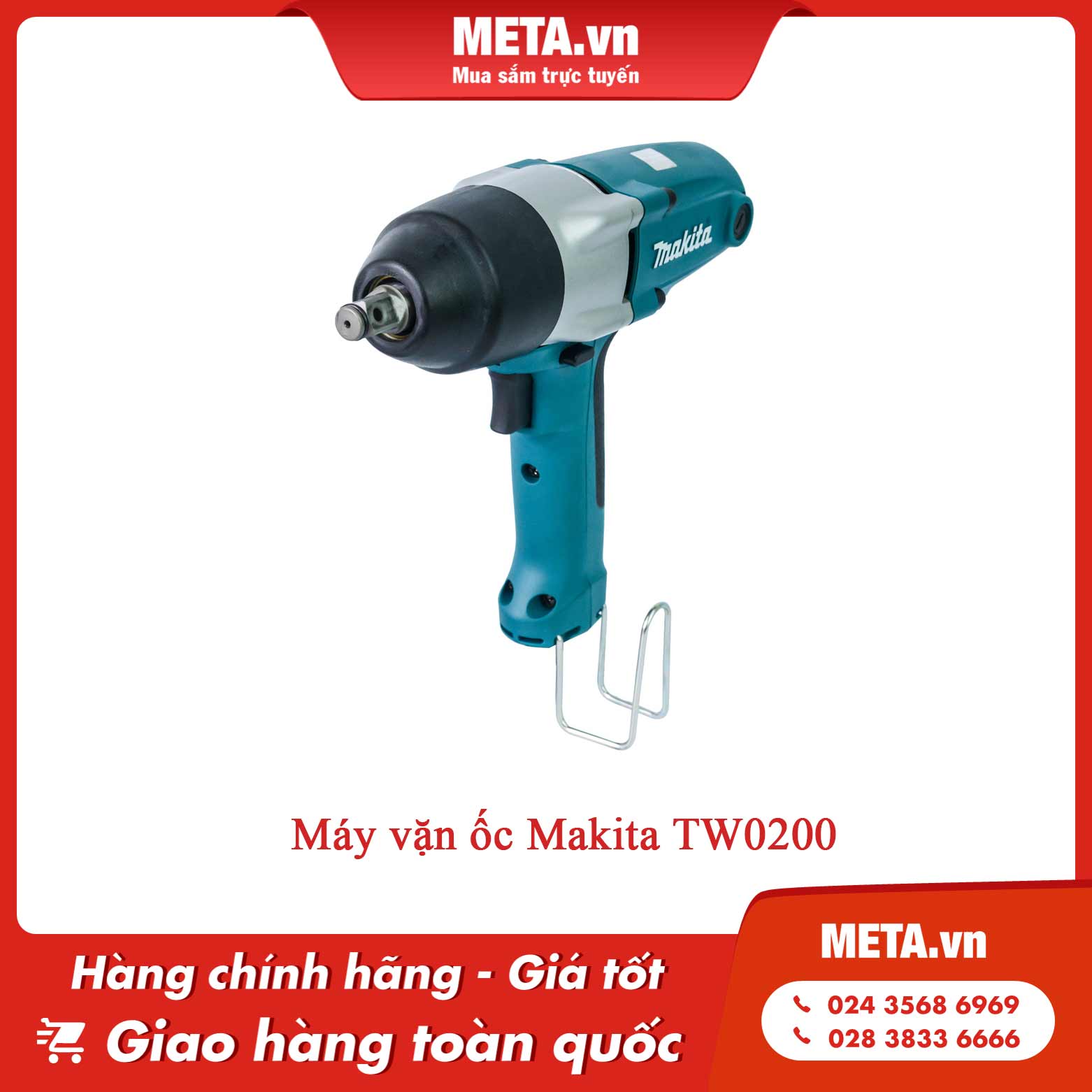 Máy vặn ốc Makita TW0200