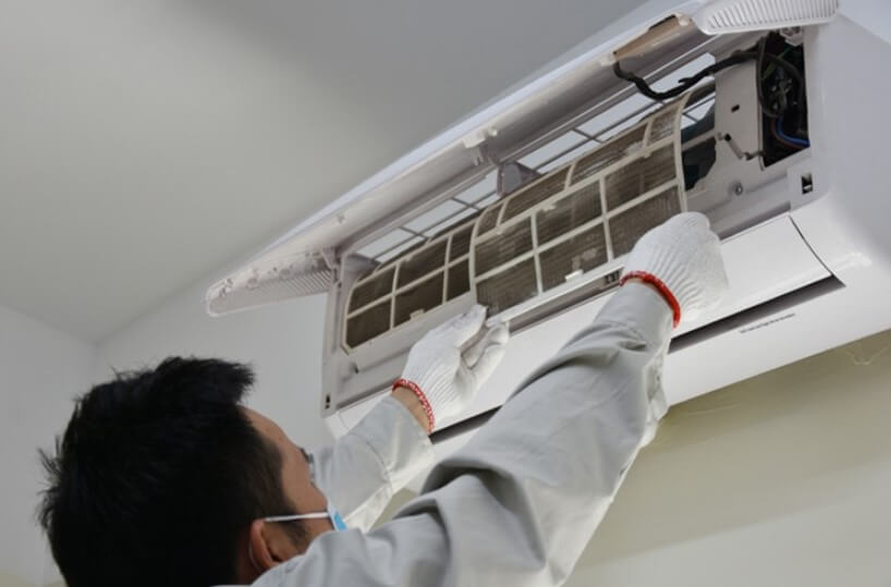 Máy lạnh làm lạnh kém do quạt gió dàn lạnh yếu
