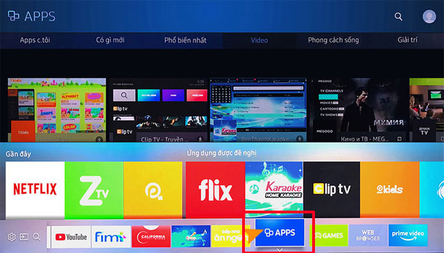 Cách tải & cài đặt MyTV cho tivi Samsung