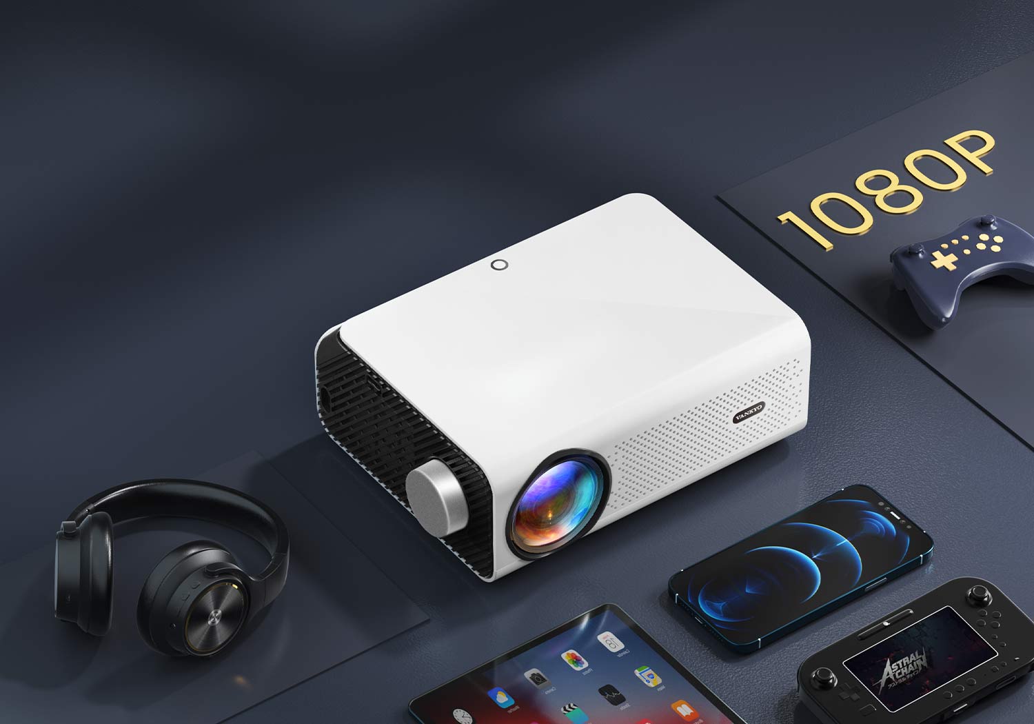 Máy chiếu Vankyo mini HD