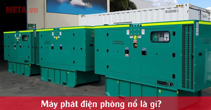Máy phát điện phòng nổ là gì