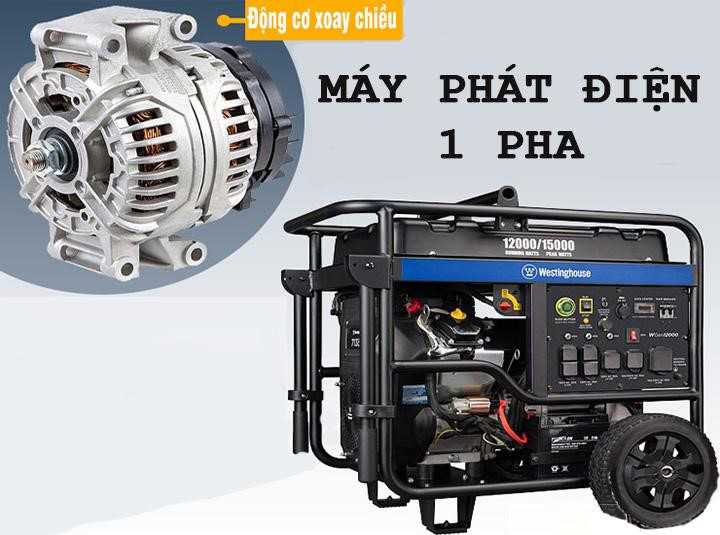 Ưu - nhược điểm của máy phát điện xoay chiều một pha