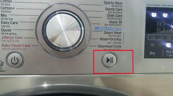 Cách sử dụng chế độ Tub Clean máy giặt LG chi tiết nhất
