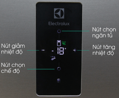 Cách reset nhiệt độ trên tủ lạnh Electrolux