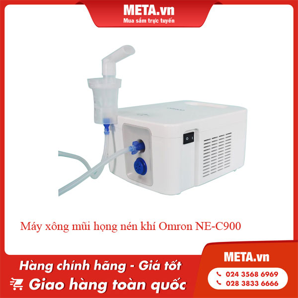 Máy xông mũi họng nén khí Omron NE-C900