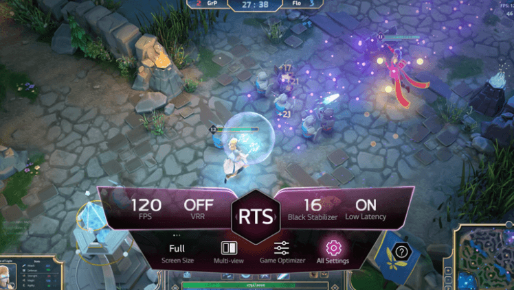 LG TV UR8050 có khả năng chơi game nhanh