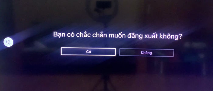 Cách thoát tài khoản Netflix trên TV