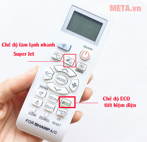 Cách sử dụng máy lạnh Sharp tiết kiệm điện: Kết hợp linh hoạt các chế độ