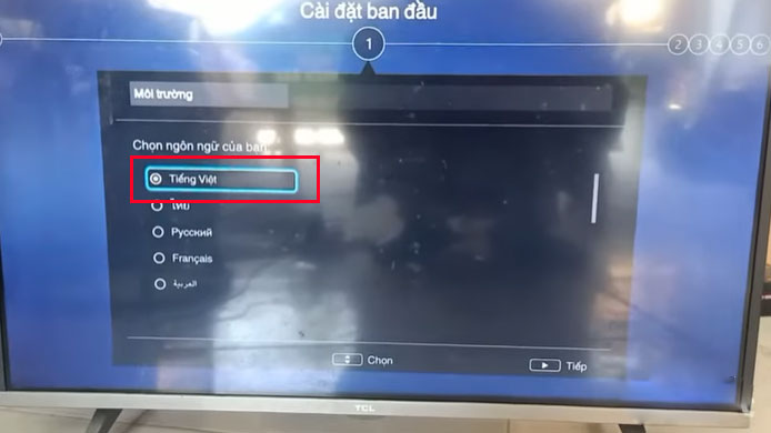 Cách cài đặt tiếng Việt cho tivi TCL đơn giản nhất