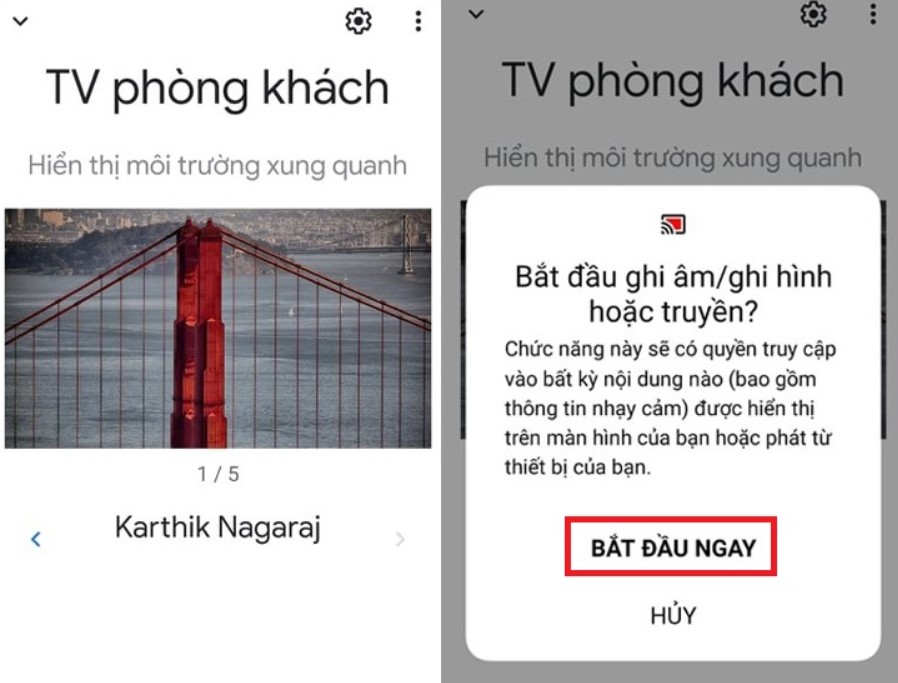 Điều khiển tivi TCL bằng Google Home