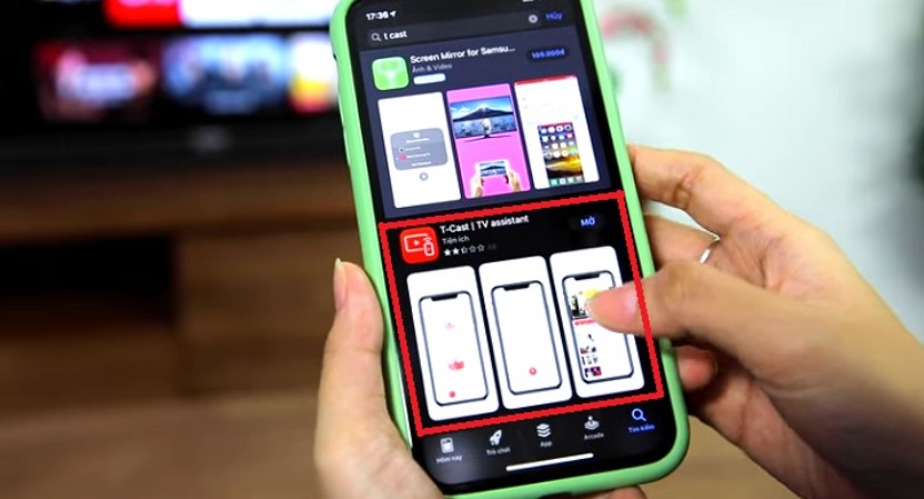 Cách điều khiển tivi TCL bằng điện thoại iPhone