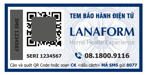 Cào nhẹ lớp phủ cào để lấy mã QRCode