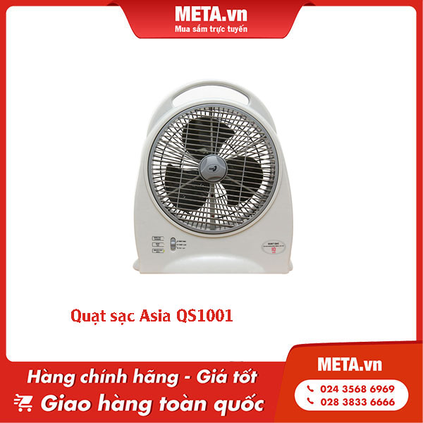 Quạt sạc Asia QS1001
