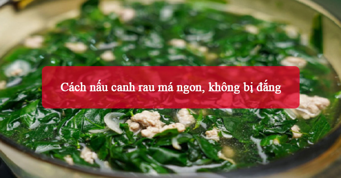 Nước dùng trong canh rau má chay nên được nêm nếm như thế nào để thêm hương vị?
