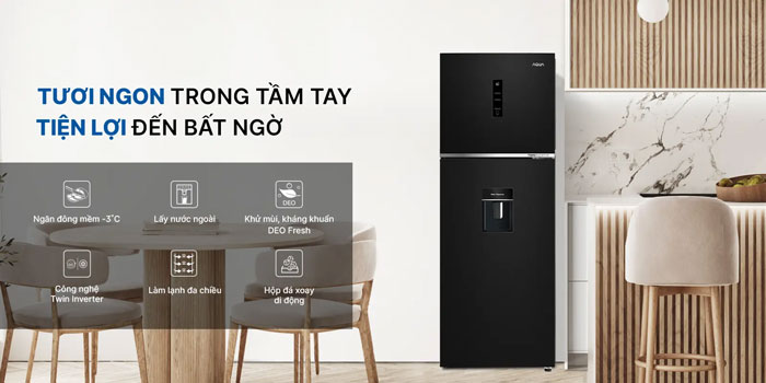 so sánh lạnh AQUA và Samsung